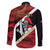 Trinidad and Tobago Cricket Personalized Family Matching Summer Maxi Dress and Hawaiian Shirt Trinbago Knight Riders Champions Trophy - Wonder Print Shop