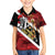 Trinidad and Tobago Cricket Personalized Family Matching Summer Maxi Dress and Hawaiian Shirt Trinbago Knight Riders Champions Trophy - Wonder Print Shop