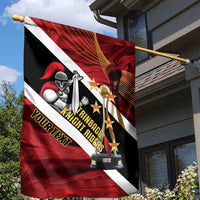 Trinidad and Tobago Cricket Personalized Garden Flag Trinbago Knight Riders Champions Trophy - Wonder Print Shop