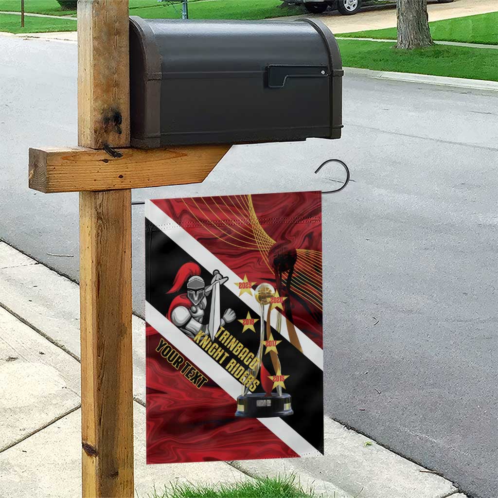 Trinidad and Tobago Cricket Personalized Garden Flag Trinbago Knight Riders Champions Trophy - Wonder Print Shop