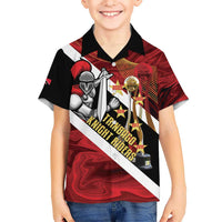 Trinidad and Tobago Cricket Personalized Hawaiian Shirt Trinbago Knight Riders Champions Trophy - Wonder Print Shop