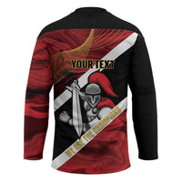 Trinidad and Tobago Cricket Personalized Hockey Jersey Trinbago Knight Riders Champions Trophy - Wonder Print Shop