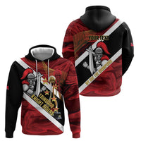 Trinidad and Tobago Cricket Personalized Hoodie Trinbago Knight Riders Champions Trophy - Wonder Print Shop