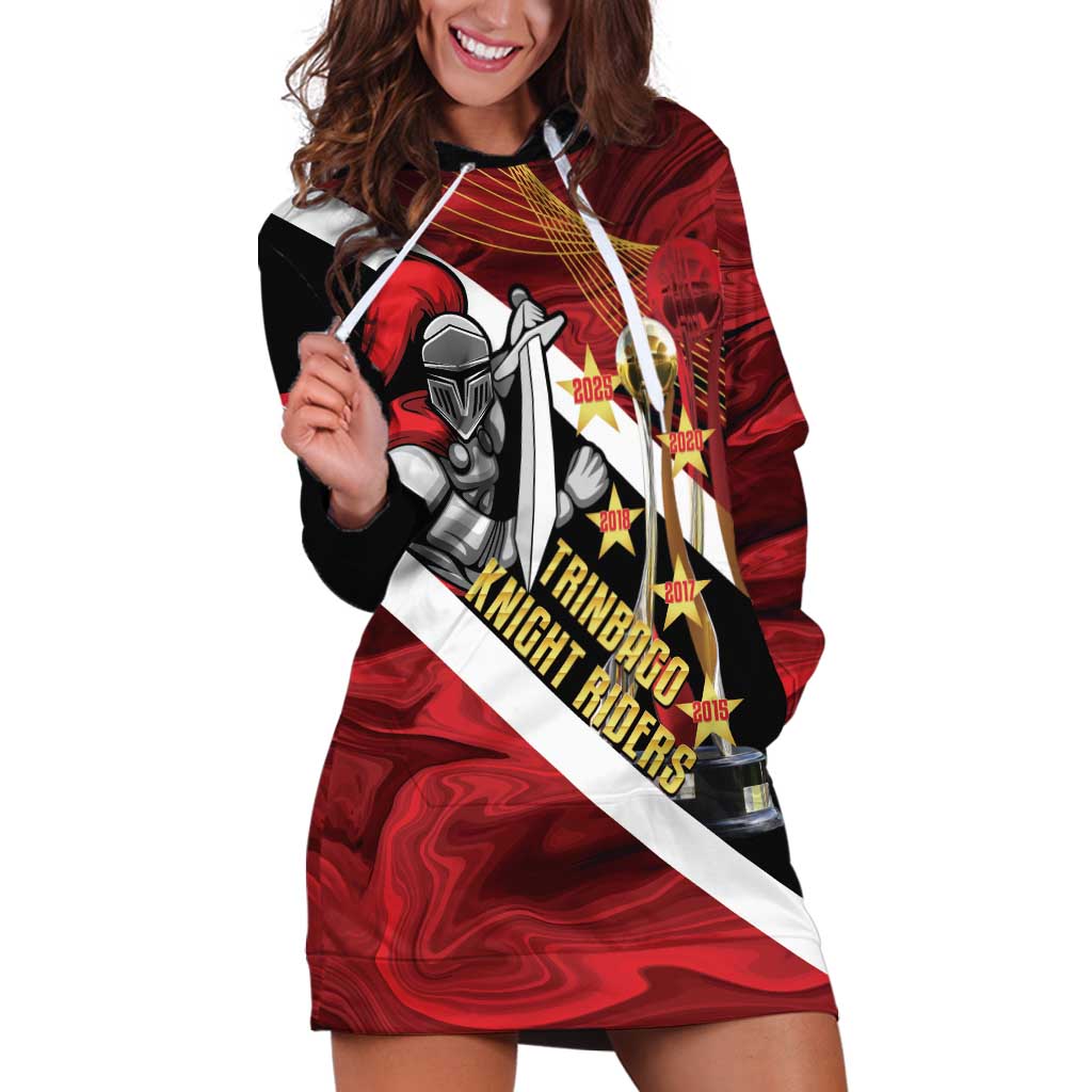 Trinidad and Tobago Cricket Personalized Hoodie Dress Trinbago Knight Riders Champions Trophy - Wonder Print Shop