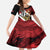 Trinidad and Tobago Cricket Personalized Kid Short Sleeve Dress Trinbago Knight Riders Champions Trophy - Wonder Print Shop