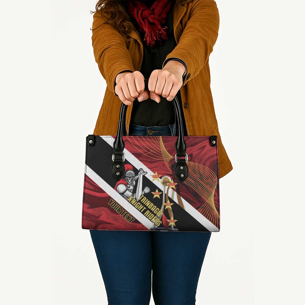 Trinidad and Tobago Cricket Personalized Leather Bag Trinbago Knight Riders Champions Trophy - Wonder Print Shop