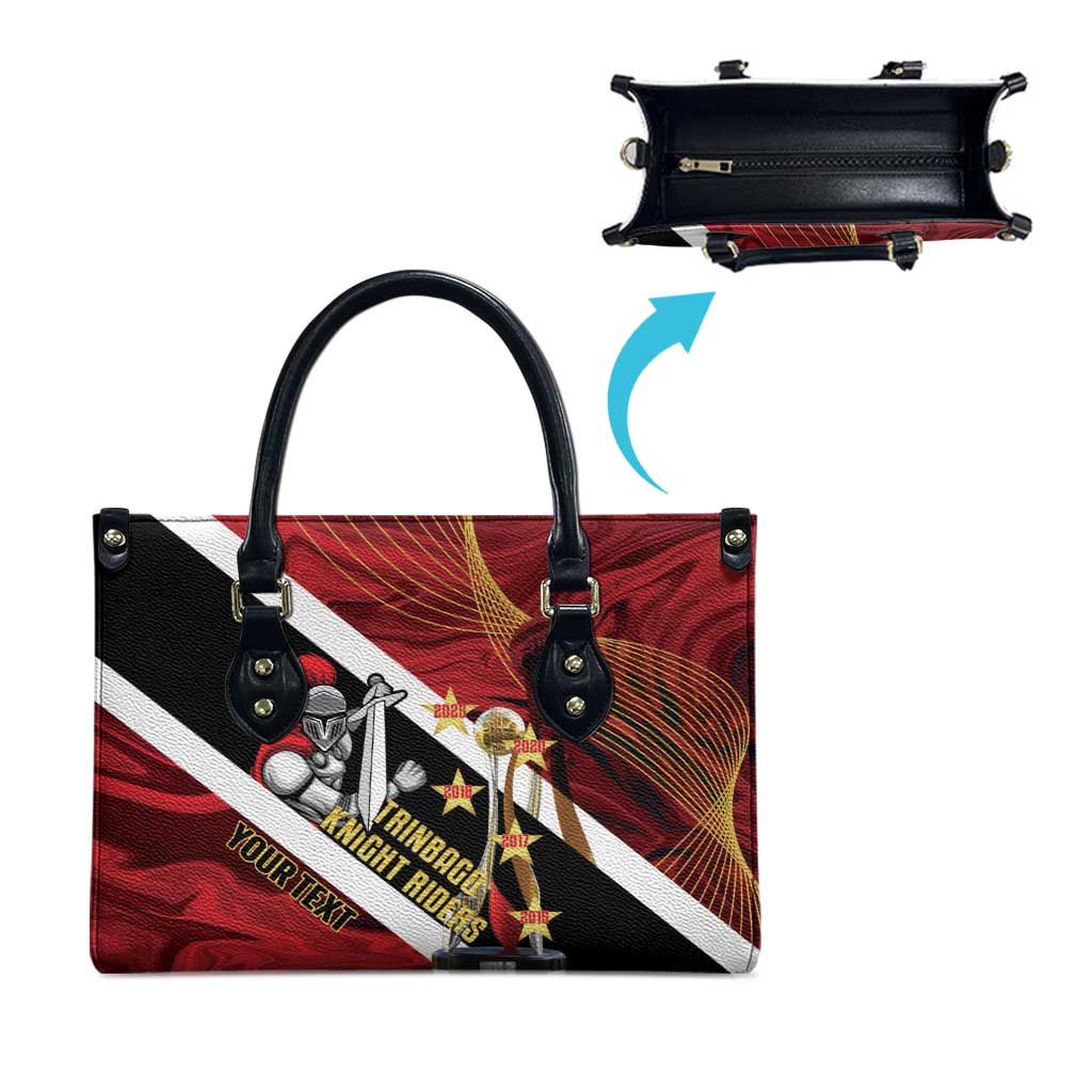 Trinidad and Tobago Cricket Personalized Leather Bag Trinbago Knight Riders Champions Trophy - Wonder Print Shop