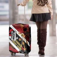 Trinidad and Tobago Cricket Personalized Luggage Cover Trinbago Knight Riders Champions Trophy - Wonder Print Shop