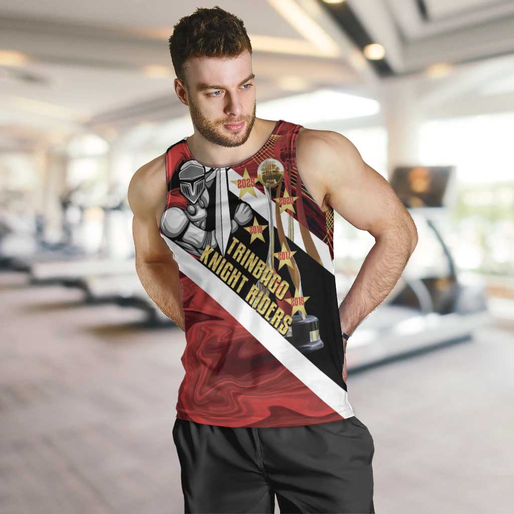 Trinidad and Tobago Cricket Personalized Men Tank Top Trinbago Knight Riders Champions Trophy - Wonder Print Shop