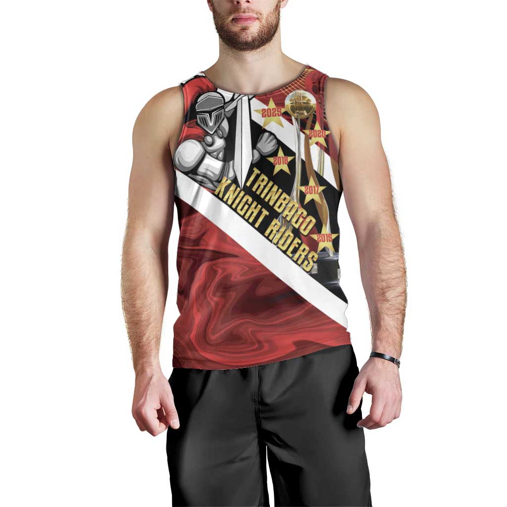 Trinidad and Tobago Cricket Personalized Men Tank Top Trinbago Knight Riders Champions Trophy - Wonder Print Shop