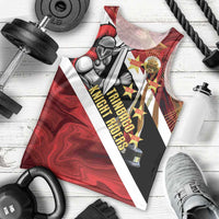 Trinidad and Tobago Cricket Personalized Men Tank Top Trinbago Knight Riders Champions Trophy - Wonder Print Shop