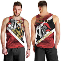 Trinidad and Tobago Cricket Personalized Men Tank Top Trinbago Knight Riders Champions Trophy - Wonder Print Shop