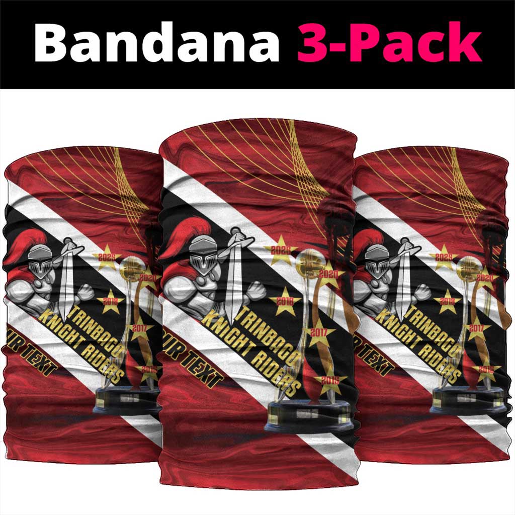Trinidad and Tobago Cricket Personalized Neck Gaiter Trinbago Knight Riders Champions Trophy LT14