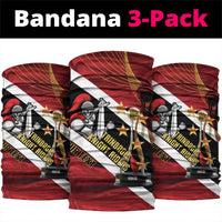 Trinidad and Tobago Cricket Personalized Neck Gaiter Trinbago Knight Riders Champions Trophy LT14