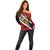 Trinidad and Tobago Cricket Personalized Off Shoulder Sweater Trinbago Knight Riders Champions Trophy - Wonder Print Shop