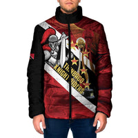 Trinidad and Tobago Cricket Personalized Padded Jacket Trinbago Knight Riders Champions Trophy - Wonder Print Shop