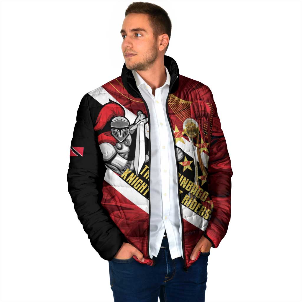 Trinidad and Tobago Cricket Personalized Padded Jacket Trinbago Knight Riders Champions Trophy - Wonder Print Shop