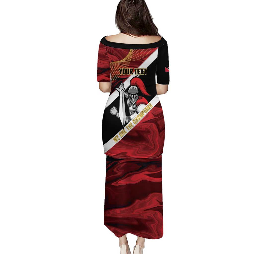 Trinidad and Tobago Cricket Personalized Puletasi Trinbago Knight Riders Champions Trophy - Wonder Print Shop