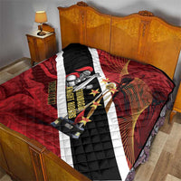 Trinidad and Tobago Cricket Personalized Quilt Trinbago Knight Riders Champions Trophy - Wonder Print Shop