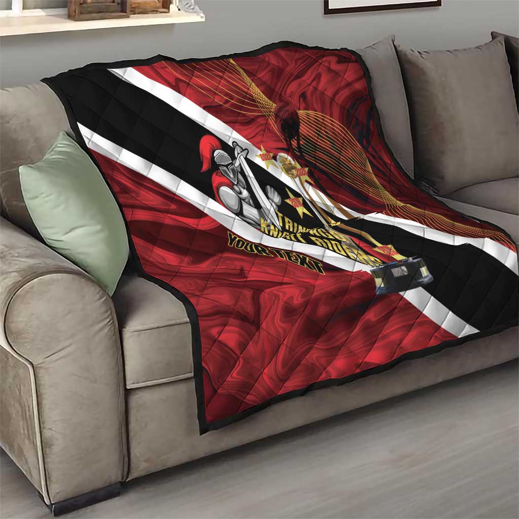 Trinidad and Tobago Cricket Personalized Quilt Trinbago Knight Riders Champions Trophy - Wonder Print Shop