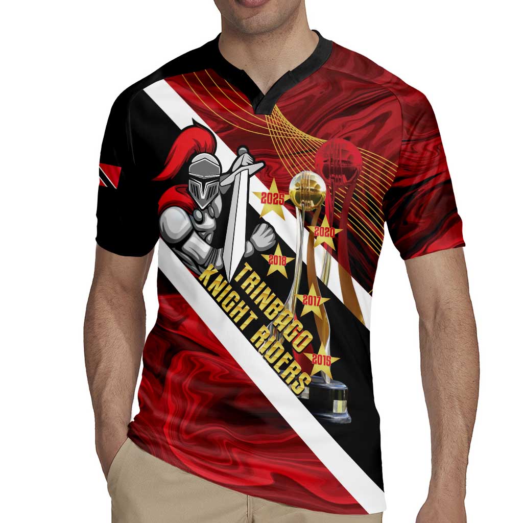 Trinidad and Tobago Cricket Personalized Rugby Jersey Trinbago Knight Riders Champions Trophy - Wonder Print Shop