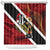 Trinidad and Tobago Cricket Personalized Shower Curtain Trinbago Knight Riders Champions Trophy - Wonder Print Shop