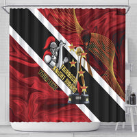 Trinidad and Tobago Cricket Personalized Shower Curtain Trinbago Knight Riders Champions Trophy - Wonder Print Shop