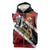 Trinidad and Tobago Cricket Personalized Sleeveless Zip Hoodie Trinbago Knight Riders Champions Trophy - Wonder Print Shop
