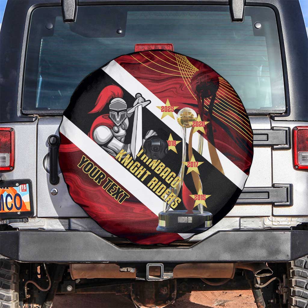Trinidad and Tobago Cricket Personalized Spare Tire Cover Trinbago Knight Riders Champions Trophy - Wonder Print Shop