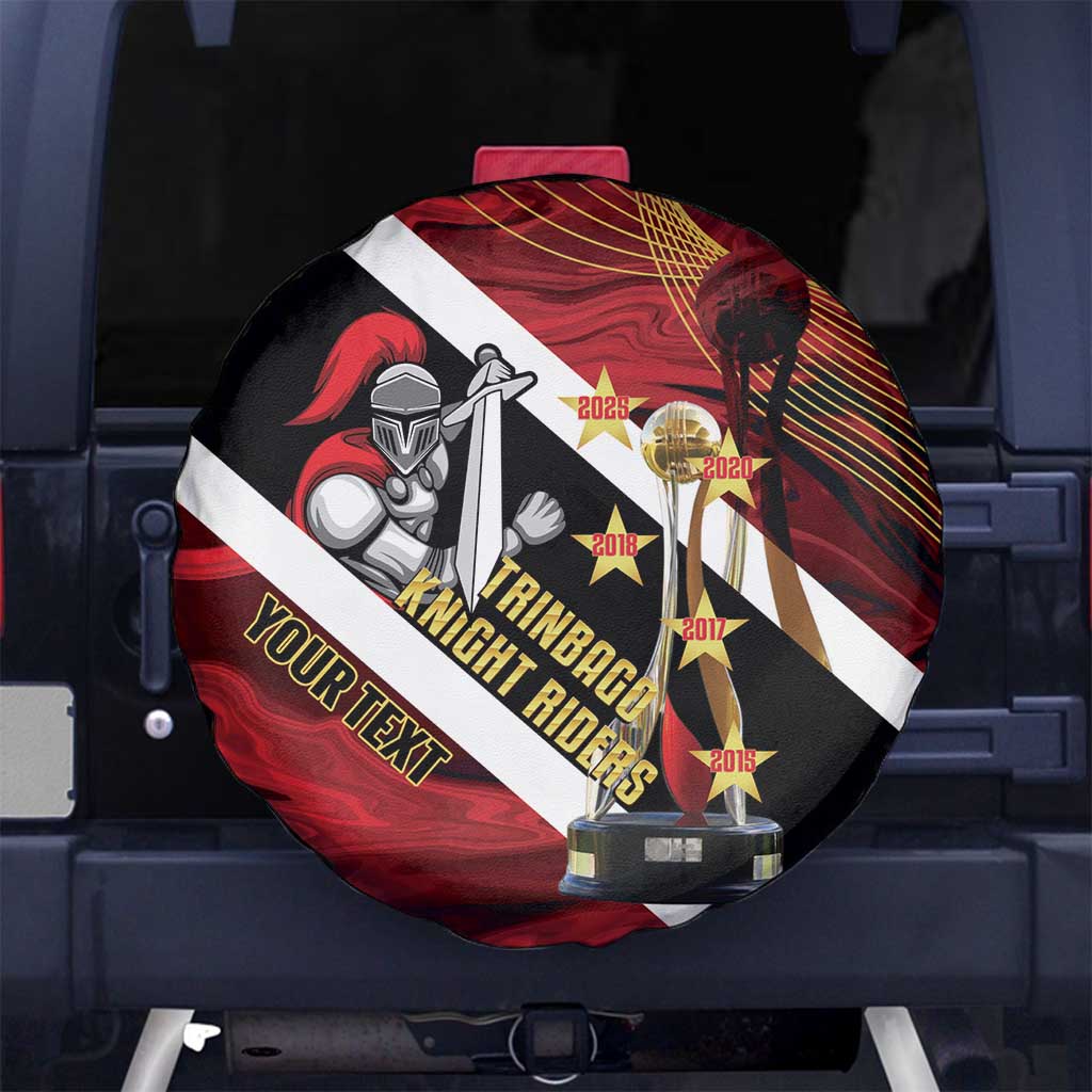 Trinidad and Tobago Cricket Personalized Spare Tire Cover Trinbago Knight Riders Champions Trophy - Wonder Print Shop