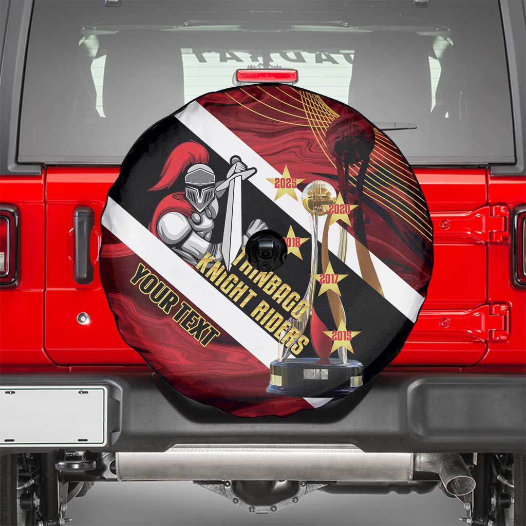 Trinidad and Tobago Cricket Personalized Spare Tire Cover Trinbago Knight Riders Champions Trophy - Wonder Print Shop