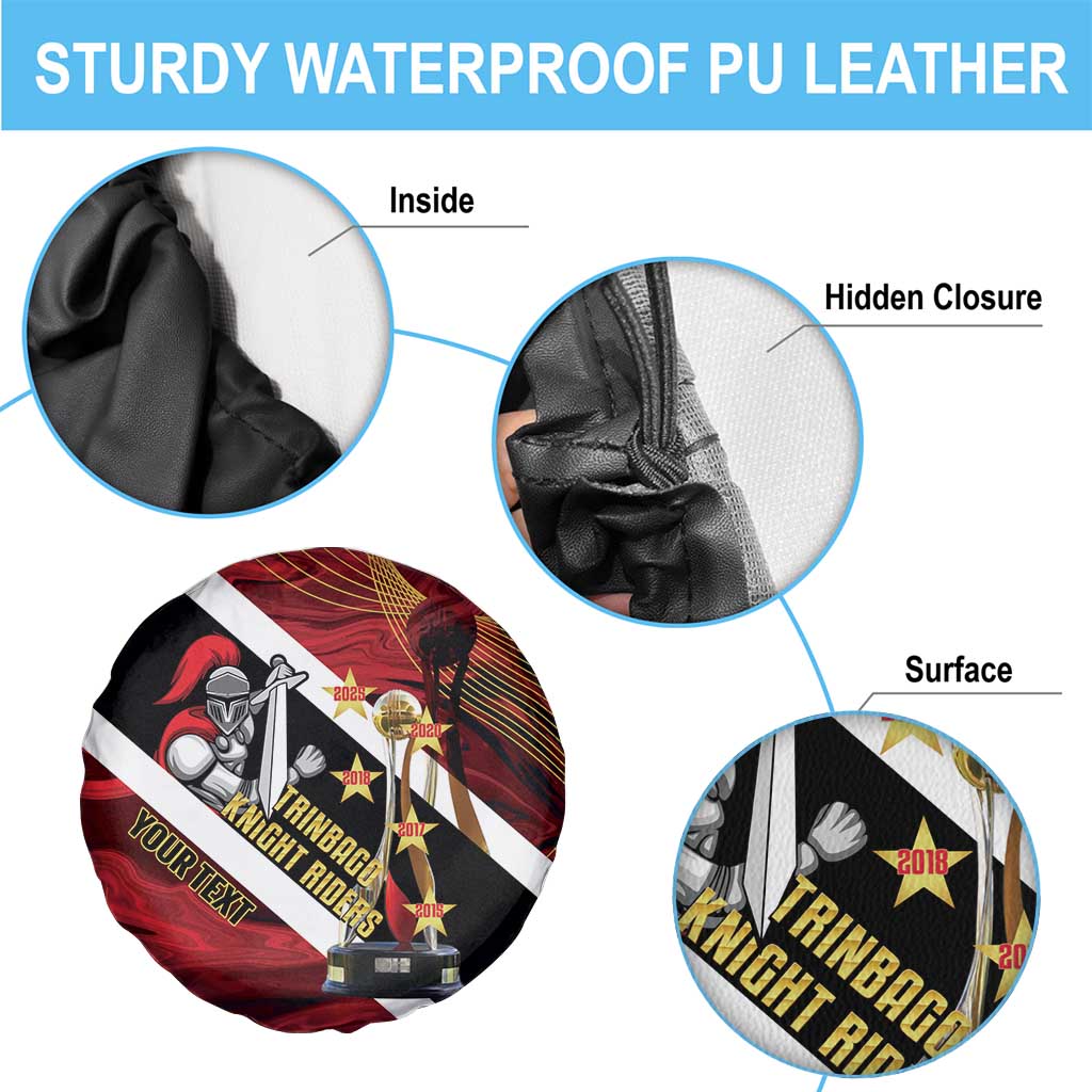 Trinidad and Tobago Cricket Personalized Spare Tire Cover Trinbago Knight Riders Champions Trophy - Wonder Print Shop