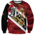 Trinidad and Tobago Cricket Personalized Sweatshirt Trinbago Knight Riders Champions Trophy - Wonder Print Shop
