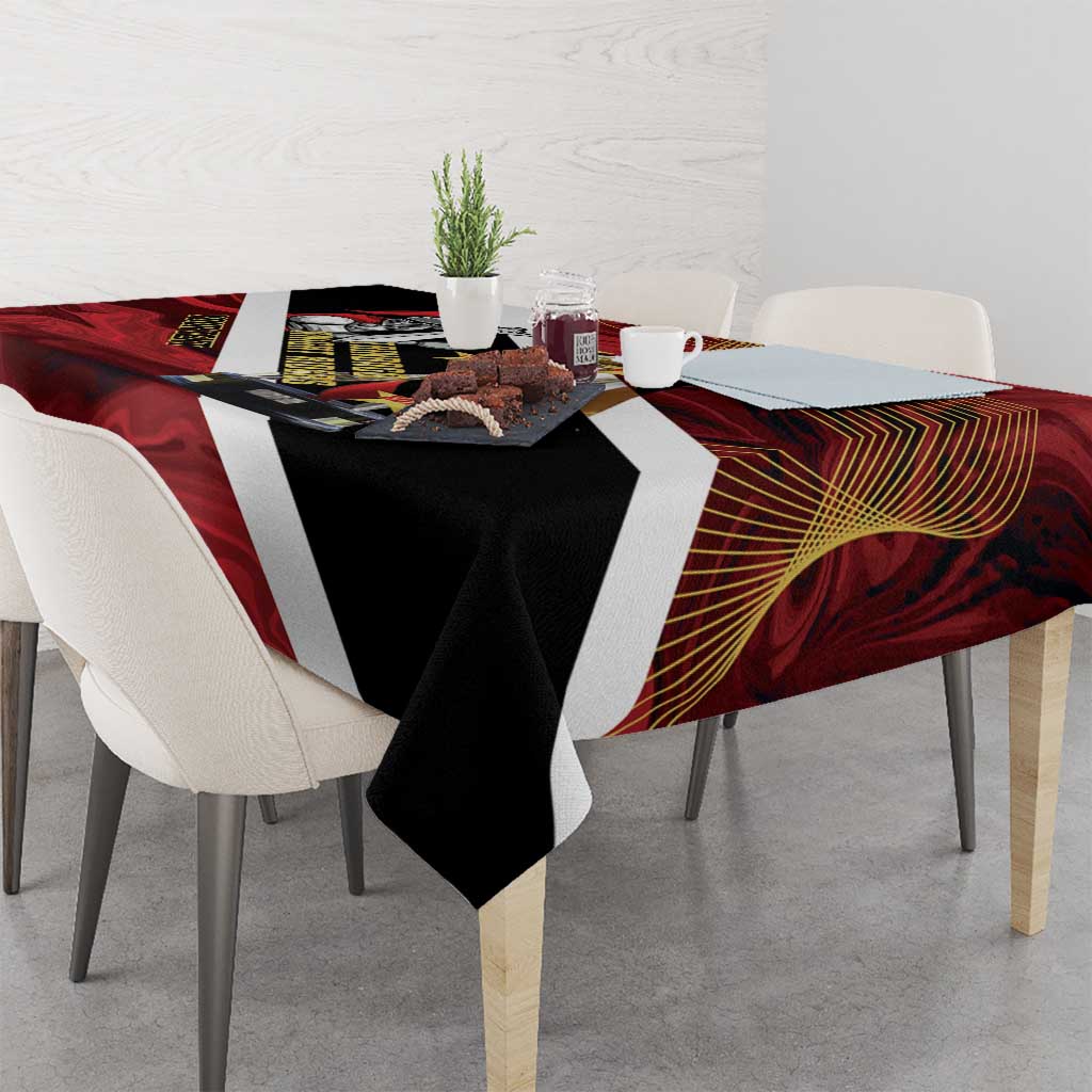 Trinidad and Tobago Cricket Personalized Tablecloth Trinbago Knight Riders Champions Trophy - Wonder Print Shop