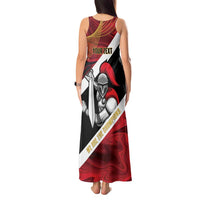 Trinidad and Tobago Cricket Personalized Tank Maxi Dress Trinbago Knight Riders Champions Trophy - Wonder Print Shop