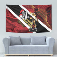 Trinidad and Tobago Cricket Personalized Tapestry Trinbago Knight Riders Champions Trophy - Wonder Print Shop