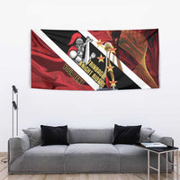 Trinidad and Tobago Cricket Personalized Tapestry Trinbago Knight Riders Champions Trophy - Wonder Print Shop