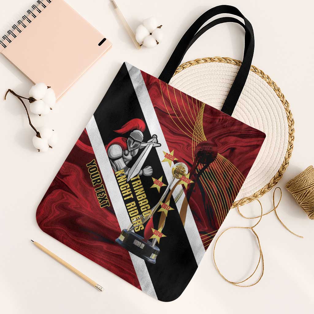 Trinidad and Tobago Cricket Personalized Tote Bag Trinbago Knight Riders Champions Trophy - Wonder Print Shop