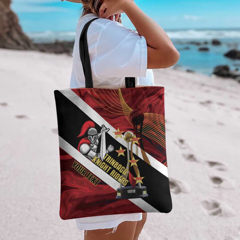 Trinidad and Tobago Cricket Personalized Tote Bag Trinbago Knight Riders Champions Trophy - Wonder Print Shop