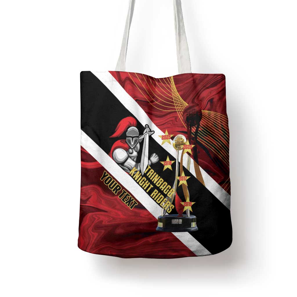 Trinidad and Tobago Cricket Personalized Tote Bag Trinbago Knight Riders Champions Trophy - Wonder Print Shop