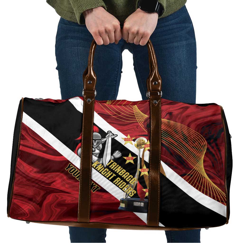 Trinidad and Tobago Cricket Personalized Travel Bag Trinbago Knight Riders Champions Trophy - Wonder Print Shop