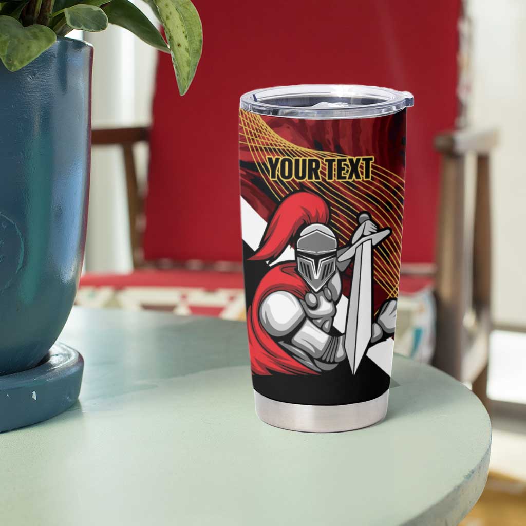 Trinidad and Tobago Cricket Personalized Tumbler Cup Trinbago Knight Riders Champions Trophy - Wonder Print Shop