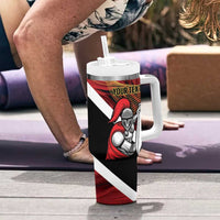 Trinidad and Tobago Cricket Personalized Tumbler With Handle Trinbago Knight Riders Champions Trophy - Wonder Print Shop