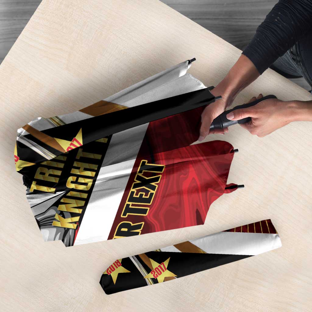 Trinidad and Tobago Cricket Personalized Umbrella Trinbago Knight Riders Champions Trophy - Wonder Print Shop