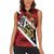 Trinidad and Tobago Cricket Personalized Women Sleeveless Polo Shirt Trinbago Knight Riders Champions Trophy - Wonder Print Shop