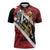 Trinidad and Tobago Cricket Personalized Zipper Polo Shirt Trinbago Knight Riders Champions Trophy - Wonder Print Shop