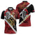 Trinidad and Tobago Cricket Personalized Zipper Polo Shirt Trinbago Knight Riders Champions Trophy - Wonder Print Shop