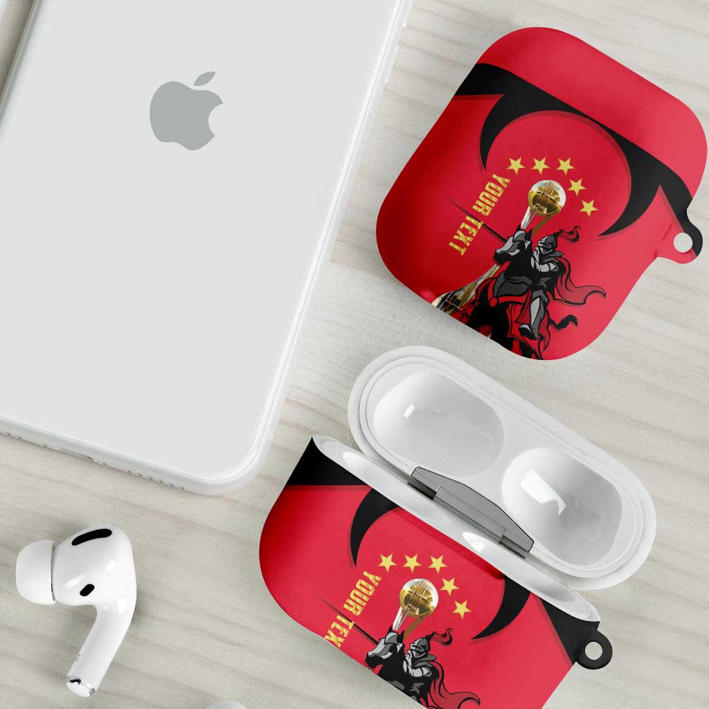 Trinidad and Tobago Cricket Personalized AirPods Case Trinbago Knight Riders 5th Champions Proud - Wonder Print Shop