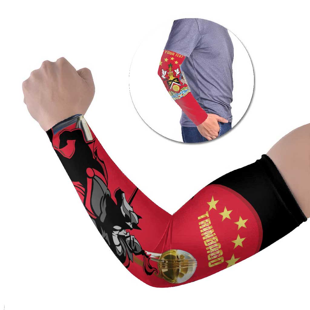 Trinidad and Tobago Cricket Personalized Arm Sleeves Trinbago Knight Riders 5th Champions Proud - Wonder Print Shop