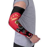 Trinidad and Tobago Cricket Personalized Arm Sleeves Trinbago Knight Riders 5th Champions Proud - Wonder Print Shop